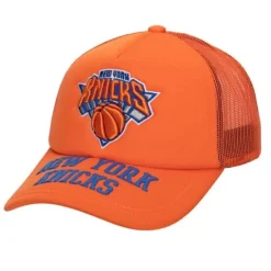 Mitchell & Ness Snapback-Puff The Magic Trucker Snapback Hwc New York Knicks