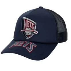 Mitchell & Ness Snapback-Puff The Magic Trucker Snapback Hwc New Jersey Nets