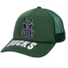 Mitchell & Ness Snapback-Puff The Magic Trucker Snapback Hwc Milwaukee Bucks