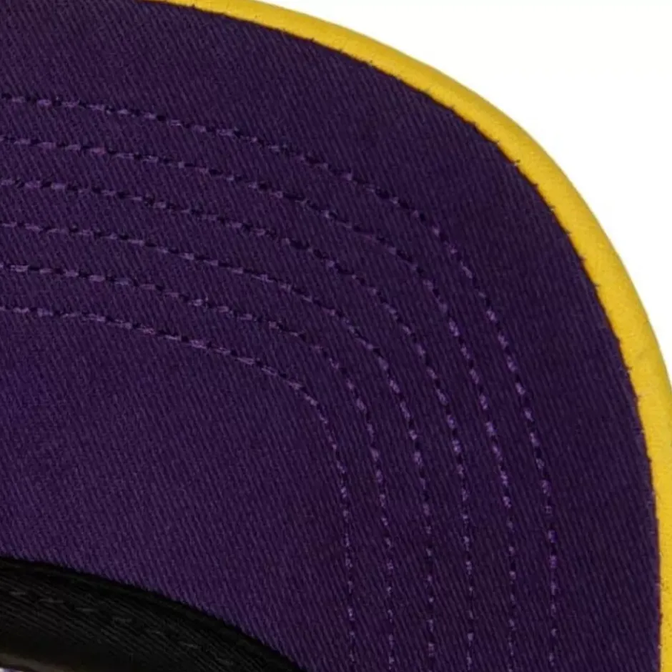 Mitchell & Ness Snapback-Puff The Magic Trucker Snapback Hwc Los Angeles Lakers