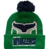 Mitchell & Ness Knit-Punch Out Pom Knit Hartford Whalers
