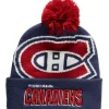 Mitchell & Ness Knit-Punch Out Pom Knit Montreal Canadiens