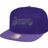 Mitchell & Ness Snapback-Purple Haze Snapback Hwc Los Angeles Lakers
