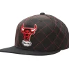 Mitchell & Ness Snapback-Quilted Taslan Snapback Hwc Chicago Bulls