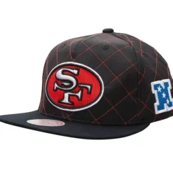 Mitchell & Ness Snapback-Quilted Taslan Snapback San Francisco 49Ers