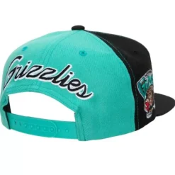 Mitchell & Ness Snapback-Rear Script Deadstock Snapback Hwc Vancouver Grizzlies