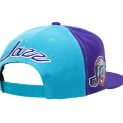 Mitchell & Ness Snapback-Rear Script Deadstock Snapback Hwc Utah Jazz