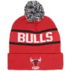 Mitchell & Ness Knit-Reload 2.0 Pom Knit Beanie Chicago Bulls