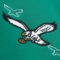Men Mitchell & Ness Hoodies & Sweatshirts-Repeat Hoodie Philadelphia Eagles