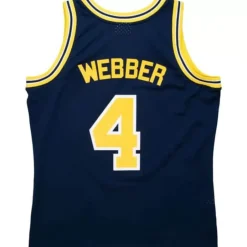 Mitchell & Ness Nba Swingman-Replica Chris Webber University Of Michigan Road 1991 Jersey