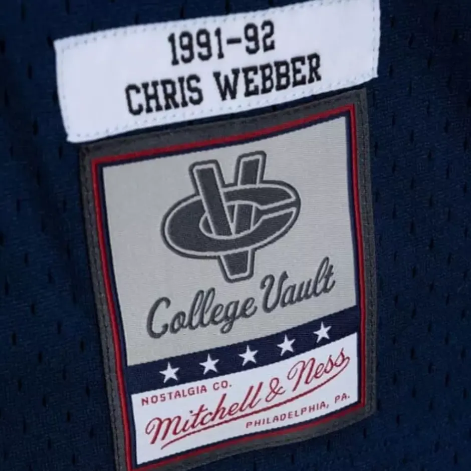 Mitchell & Ness Nba Swingman-Replica Chris Webber University Of Michigan Road 1991 Jersey