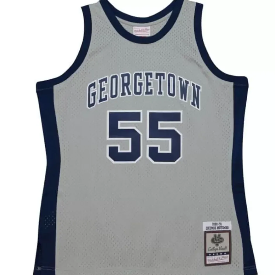 Mitchell & Ness Nba Swingman-Replica Dikembe Mutombo Georgetown University 1990 Jersey