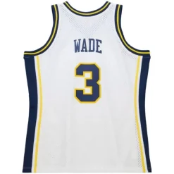 Mitchell & Ness Nba Swingman-Replica Dwyane Wade Marquette University White 2002 Jersey