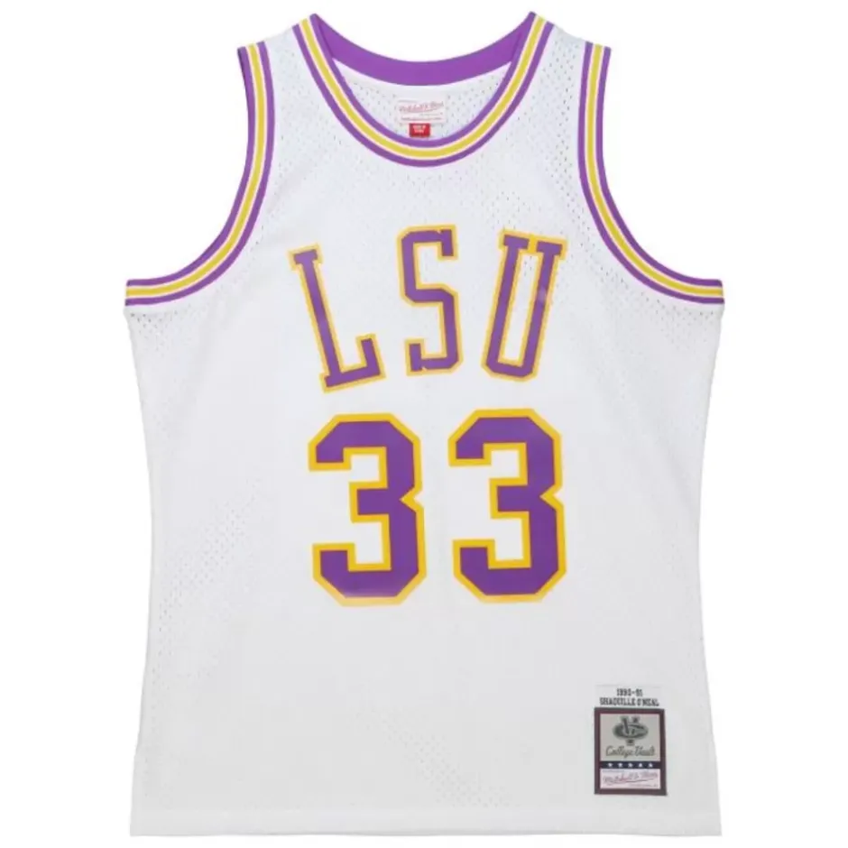 Mitchell & Ness Nba Swingman-Replica Shaquille O'Neal Louisiana State University White 1990 Jersey