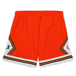 Mitchell & Ness Nba Swingman-Replica University Of Miami 1992 Shorts