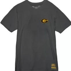 Men Mitchell & Ness T-Shirts & Tops-Respect 2 Sided Tee Grambling State University
