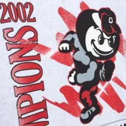 Men Mitchell & Ness Hoodies & Sweatshirts-Retro Brush Crew Ohio State