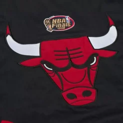 Men Mitchell & Ness Jackets & Outerwear-Retro Full Zip Jacket Chicago Bulls