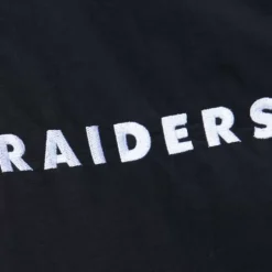 Men Mitchell & Ness Jackets & Outerwear-Retro Full Zip Jacket Oakland Raiders