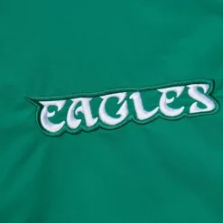 Men Mitchell & Ness Jackets & Outerwear-Retro Full Zip Jacket Philadelphia Eagles
