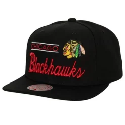 Mitchell & Ness Snapback-Retro Lock Up Snapback Chicago Blackhawks