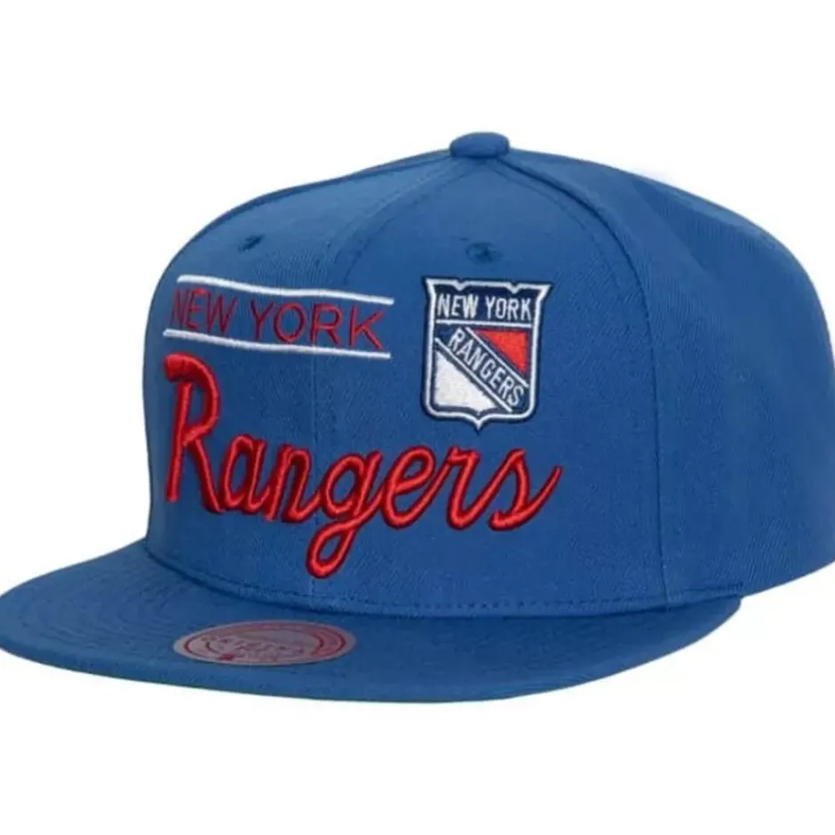 Mitchell & Ness Snapback-Retro Lock Up Snapback New York Rangers