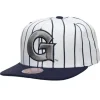 Mitchell & Ness Snapback-Retro Pinstripe Snapback Georgetown University