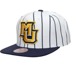 Mitchell & Ness Snapback-Retro Pinstripe Snapback Marquette University
