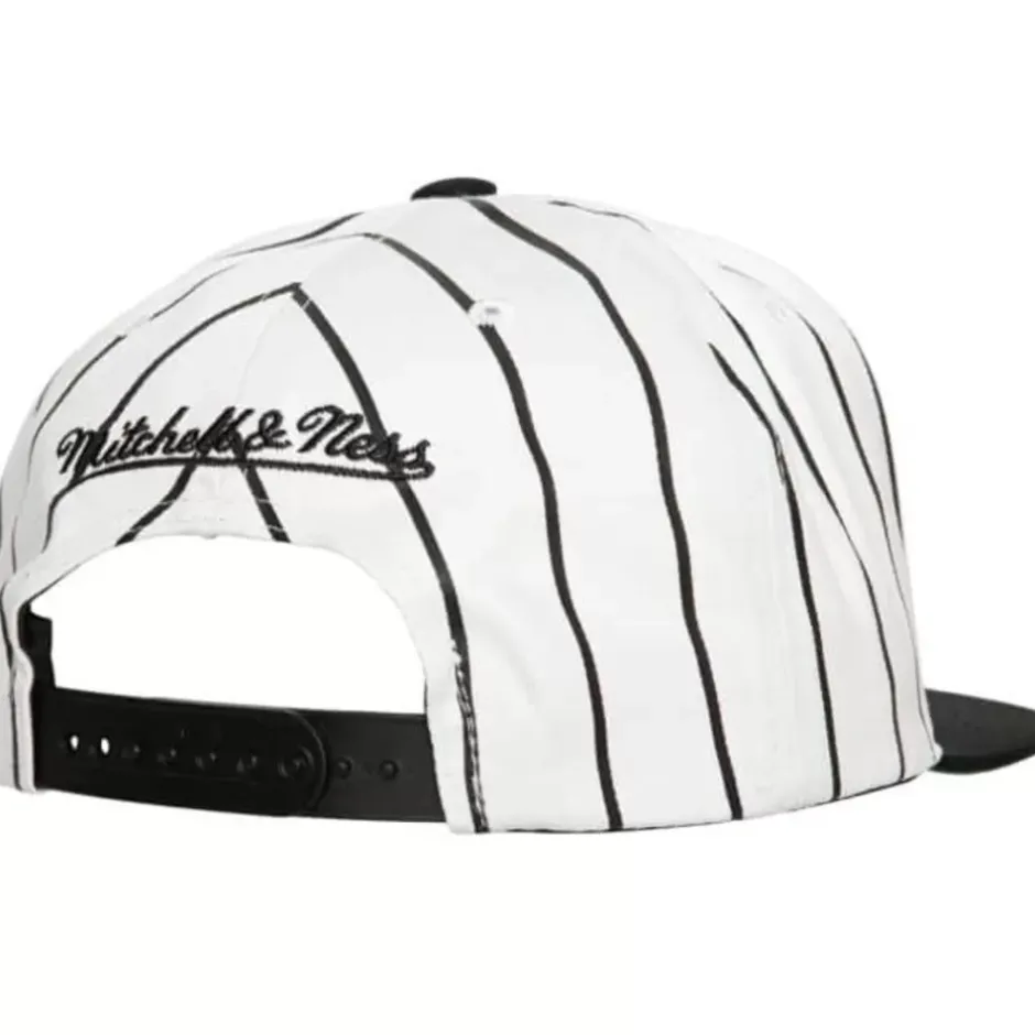 Mitchell & Ness Snapback-Retro Pinstripe Snapback Brooklyn Nets