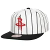 Mitchell & Ness Snapback-Retro Pinstripe Snapback Houston Rockets