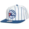 Mitchell & Ness Snapback-Retro Pinstripe Snapback Philadelphia 76Ers