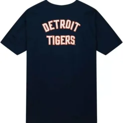 Men Mitchell & Ness T-Shirts & Tops-Retro Tigers Tee Detroit Tigers