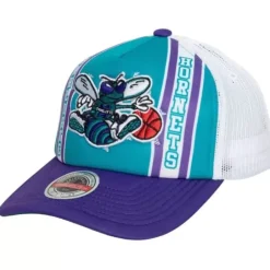 Mitchell & Ness Snapback-Retro Trucker Snapback Hwc Charlotte Hornets