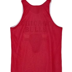 Men Mitchell & Ness T-Shirts & Tops-Reversible Mesh Tank Chicago Bulls