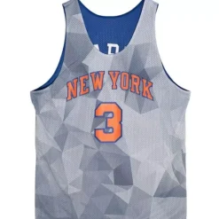 Men Mitchell & Ness T-Shirts & Tops-Reversible Mesh Tank New York Knicks John Starks