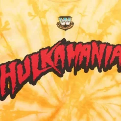 Men Mitchell & Ness T-Shirts & Tops-Running Wild Td Tee Hulk Hogan