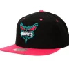 Mitchell & Ness Snapback-Santa Ana 2-Tone Snapback Charlotte Hornets