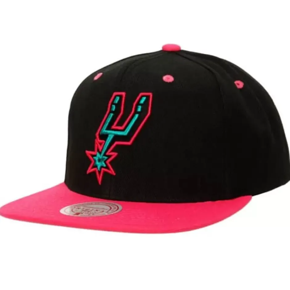 Mitchell & Ness Snapback-Santa Ana 2-Tone Snapback San Antonio Spurs