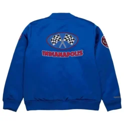 Men Mitchell & Ness Jackets & Outerwear-Satin Bomber Jacket Nba All-Star 1985