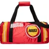 Woman Mitchell & Ness Accessories-Satin Duffel Bag Houston Rockets