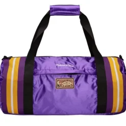 Woman Mitchell & Ness Accessories-Satin Duffel Bag Los Angeles Lakers