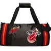 Woman Mitchell & Ness Accessories-Satin Duffel Bag Miami Heat