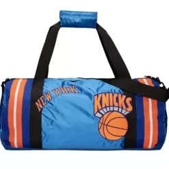 Woman Mitchell & Ness Accessories-Satin Duffel Bag New York Knicks