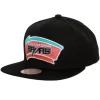 Mitchell & Ness Snapback-Satin Under Snapback Hwc San Antonio Spurs