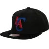 Mitchell & Ness Snapback-Satin Under Snapback Hwc Los Angeles Clippers