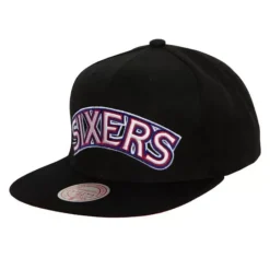 Mitchell & Ness Snapback-Satin Under Snapback Hwc Philadelphia 76Ers