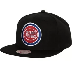 Mitchell & Ness Snapback-Satin Under Snapback Hwc Detroit Pistons