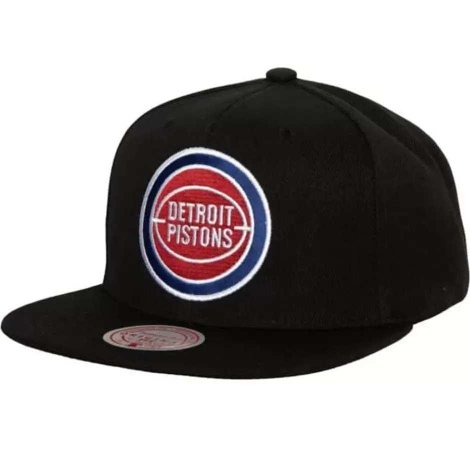 Mitchell & Ness Snapback-Satin Under Snapback Hwc Detroit Pistons