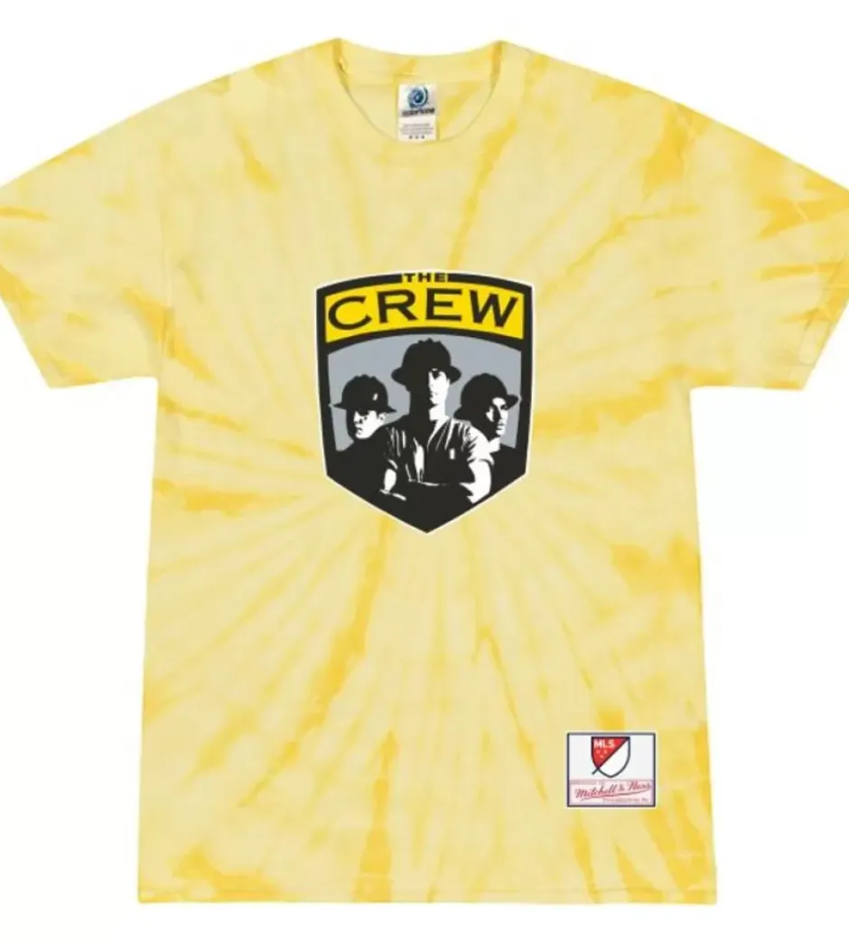 Men Mitchell & Ness T-Shirts & Tops-Script Tee Columbus Crew