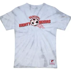 Men Mitchell & Ness T-Shirts & Tops-Script Tee Vancouver Whitecaps Fc